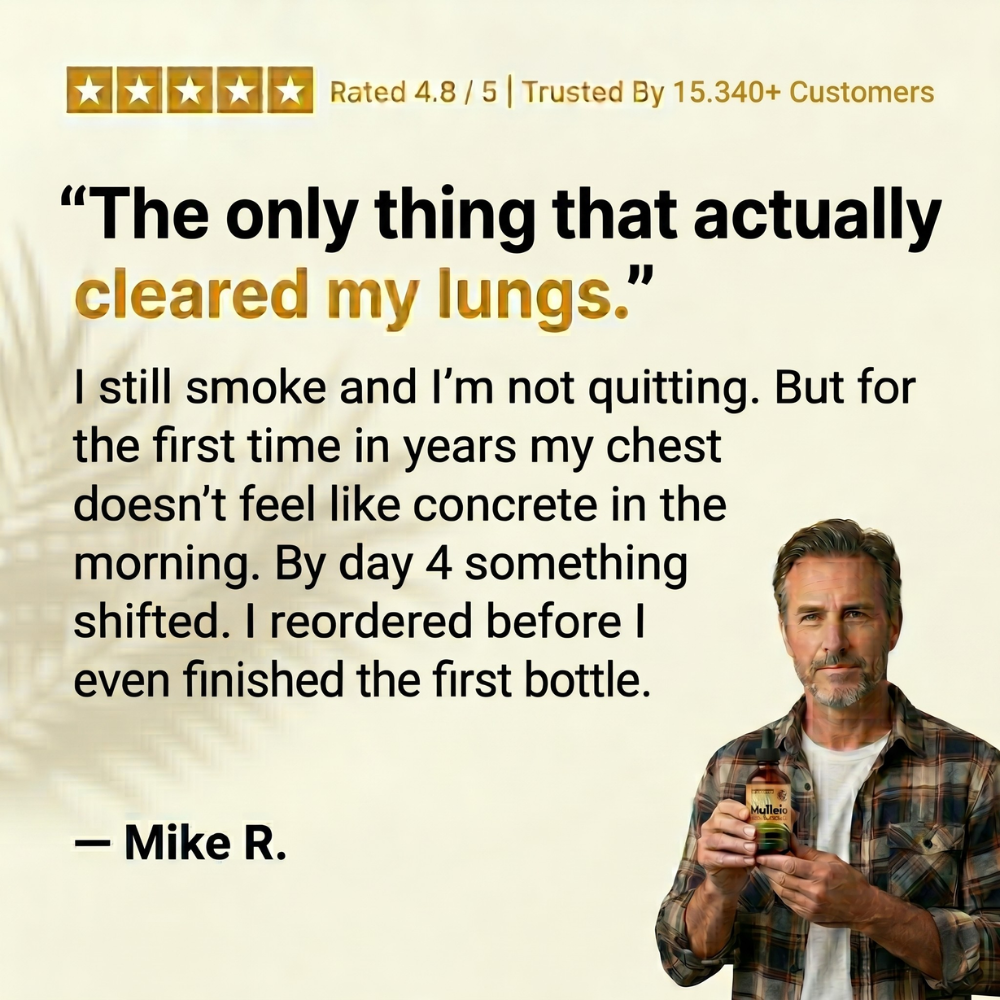 New Maximum Potency Mullein Drops For Smokers