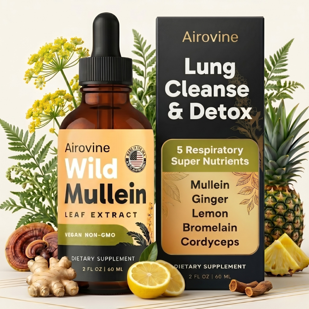 New Maximum Potency Mullein Drops For Smokers